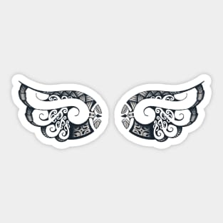 Polynesian Angel Sticker